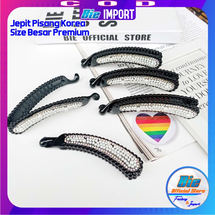 Jepit Jedai Pisang Mutiara Premium Impor Best Seller