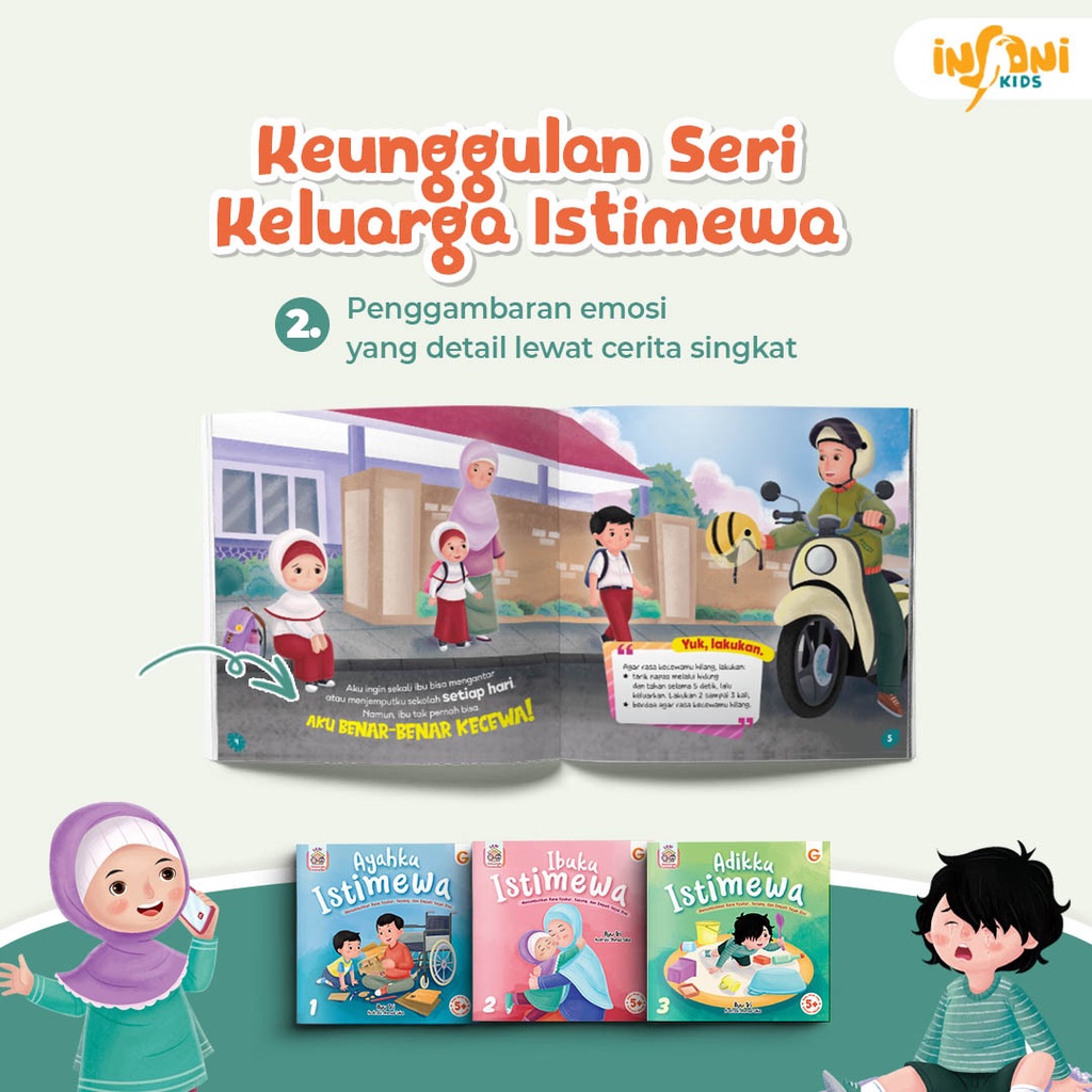 Buku 1 Set Seri Keluarga Istimewa - Gema Insani 100% Original