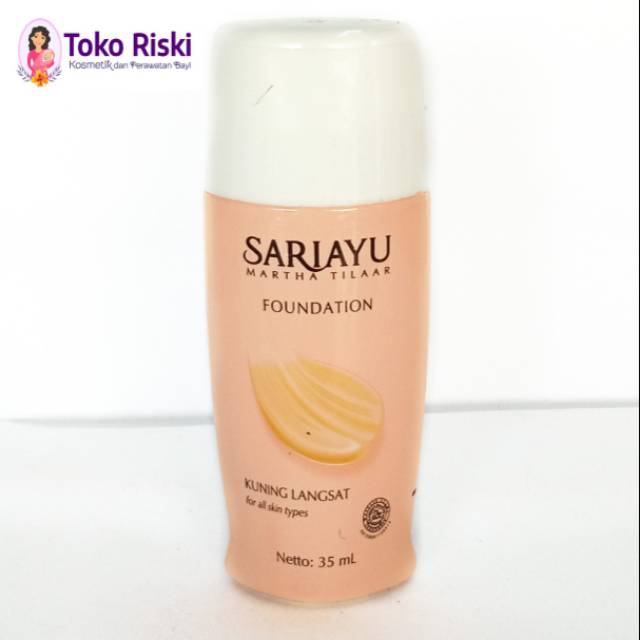 Jual Alas Bedak Sariayu Foundation Kuning Langsat Shopee Indonesia