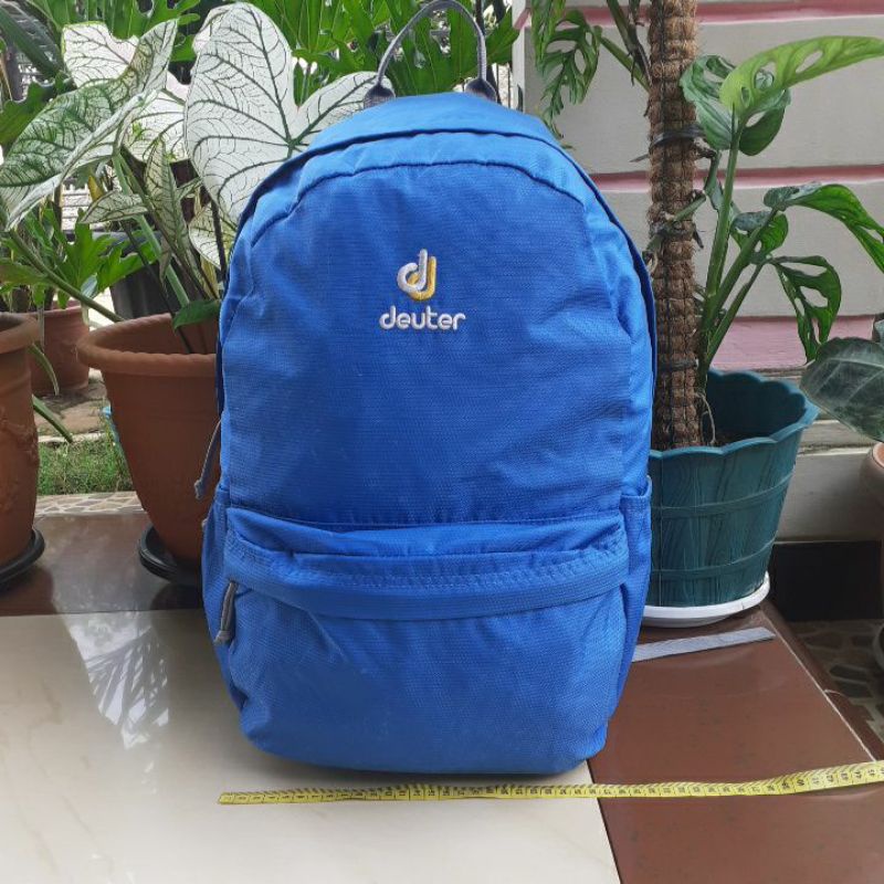 Tas Ransel Second / Preloved / DEUTER Street II Biru Cerah / Tas Bekas.