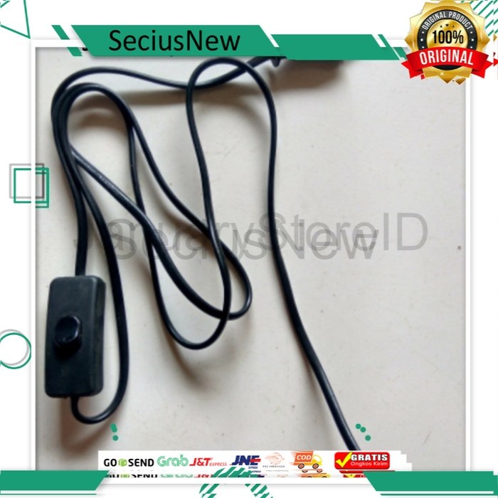 KABEL BUNTUNG STEKER SAKLAR DIMMER ON OFF SIAP PAKAI