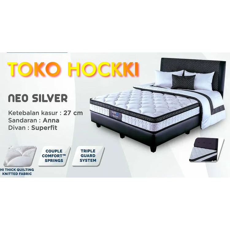 Springbed SuperFit Neo Silver by Comforta