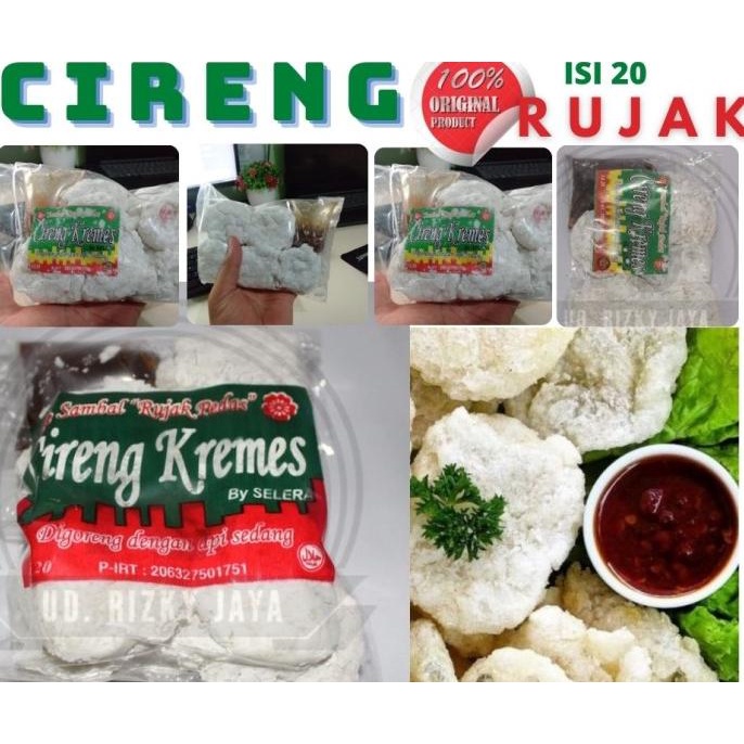 

Promo Awal tahun CIRENG RUJAK/KREMES ISI 20 HARGA MURAH ( KEMESAN BESAR ) Promo Awal tahun