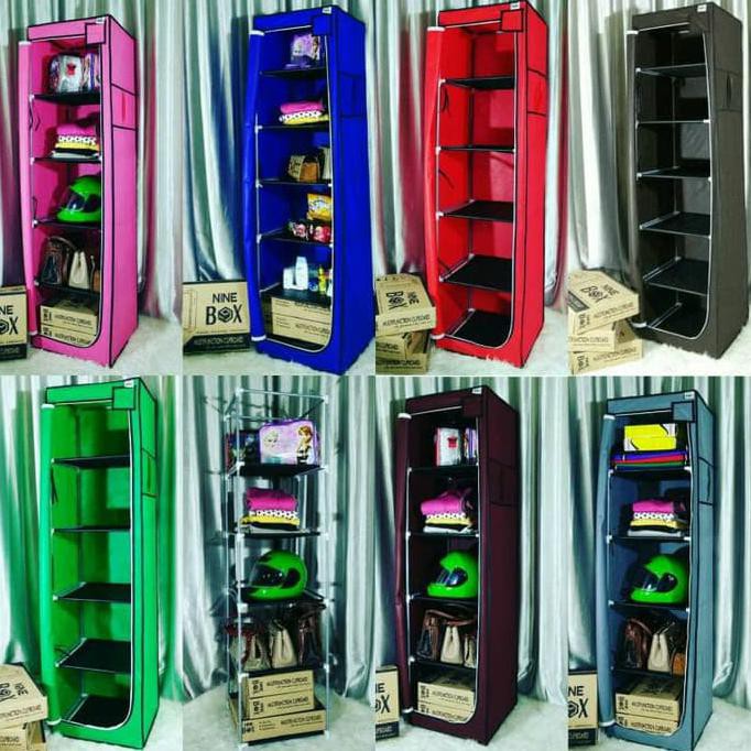 Terbaru - Lemari Tas, Helm Multifungsi Bergaransi dan Portable