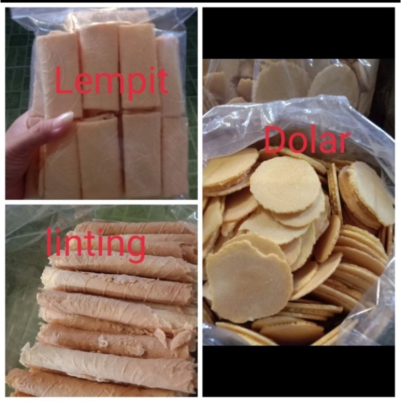 

250gr Opak dollar super/Sempe dollar/Kue dollar/Eggroll