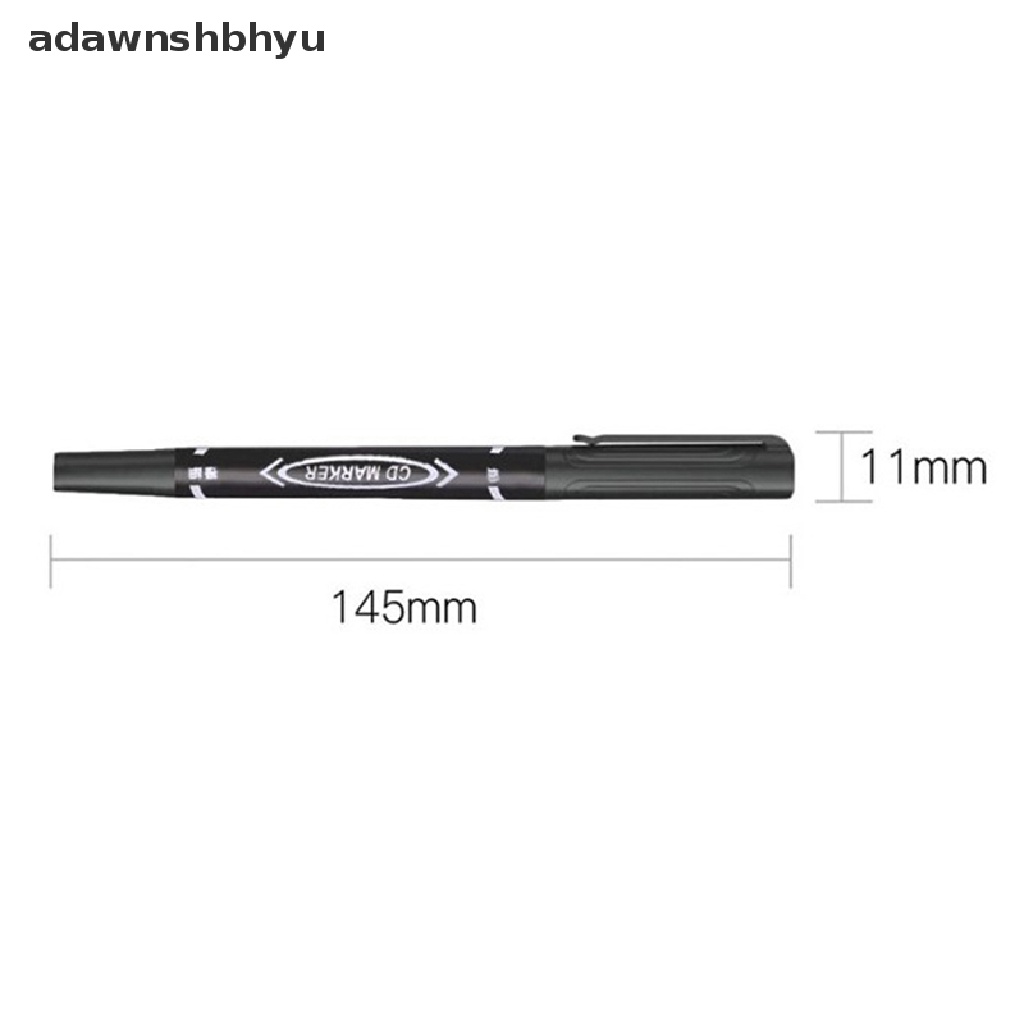 Pena Marker Tahan Air Fine Point Tinta Tipis Nib Crude Nib Hitam