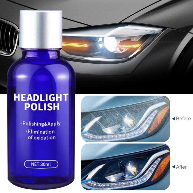 Cairan Pembersih Lampu Mobil Headlight Polish 30ml