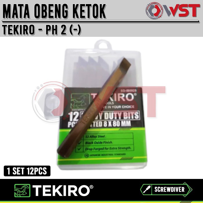 Tekiro Mata Obeng Ketok Min (-) PH2