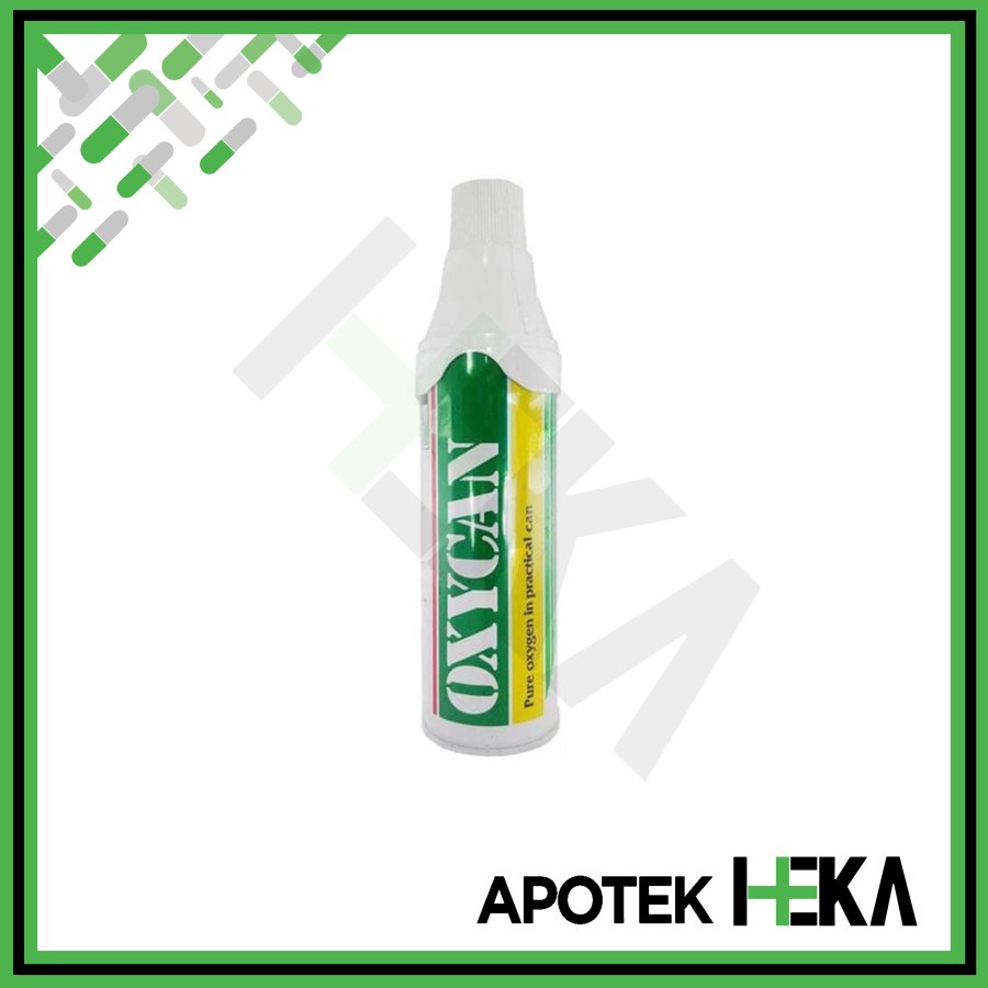 Oxycan 500 cc Pure Oxygen - Oksigen Portable Sesak Nafas (BANDUNG)