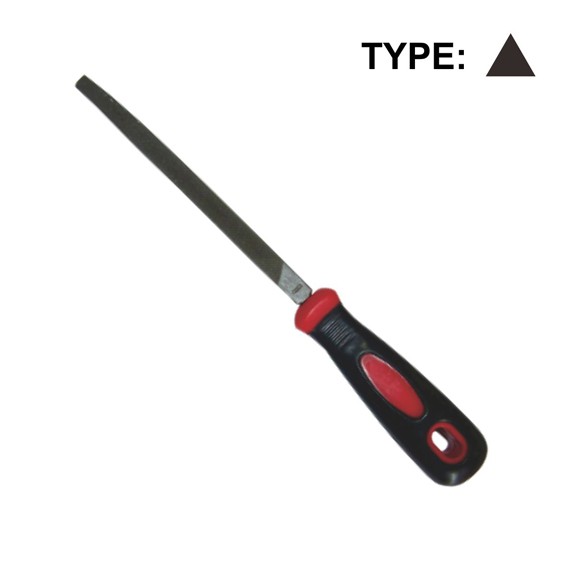 

Kikir Besi Segitiga 6inch / Trianguler File 6