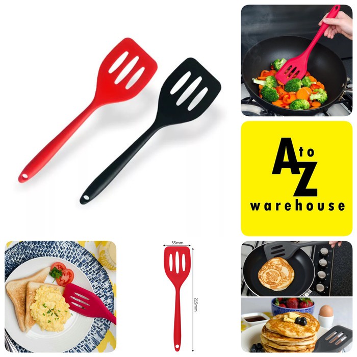 Sodet Silikon Spatula Sutil Wajan Alat Masak Silicone Tahan Panas-2