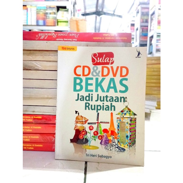OBRAL BUKU MOTIVASI / PENGEMBANGAN DIRI / INSPIRASI / MARKETING / SETRUM WARSITO / TONI WENAS / MURAH ORIGINAL-CD BEKAS JUTAAN