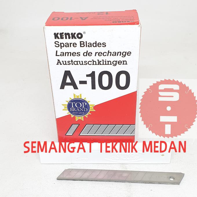 

Diskon A-100 Refill Isi Ulang Pisau Cutter Kecil Kenko A100 A 100 Smtt1 Berkualitas