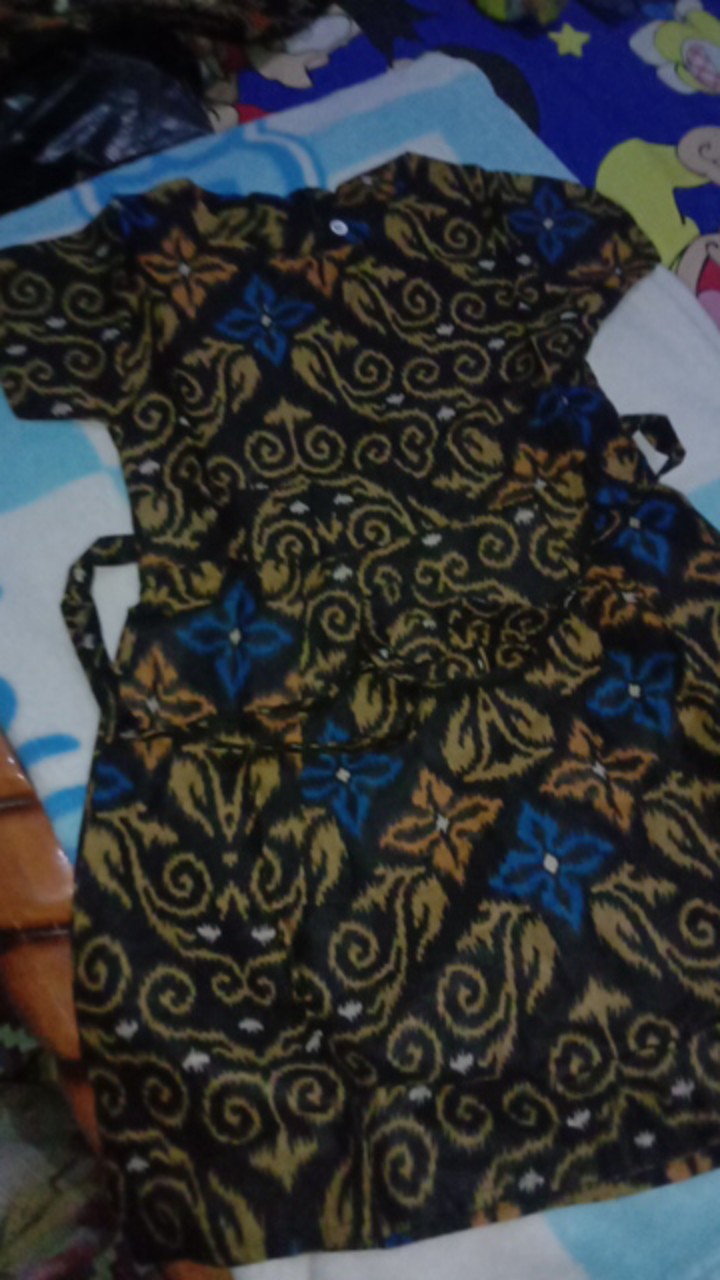 Dress Batik Anak Usia 2 Sampai 10 Tahun - Motif Batik Bervariasi - Batik Anak Harga Ecer Bisa Cod