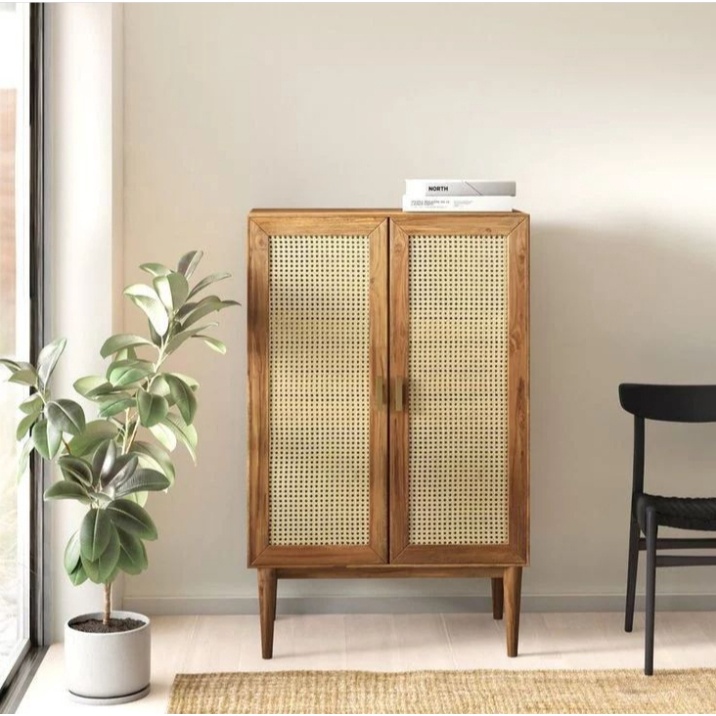 GUNAWARMA STORAGE CABINET LEMARI KAYU JATI LEMARI KAYU ROTAN LEMARI DAPUR BAGUS LEMARI KUAT LEMARI K