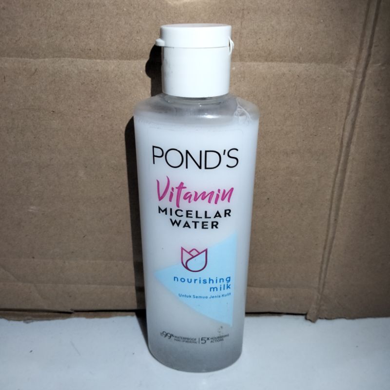 Ponds micellar water vitamin  nourishing milk 100ml /ponds vitamin.