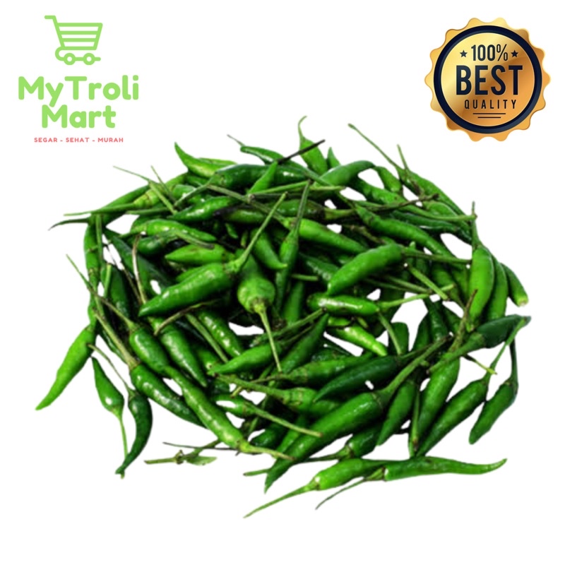 

Cabe Rawit Hijau - 250gr