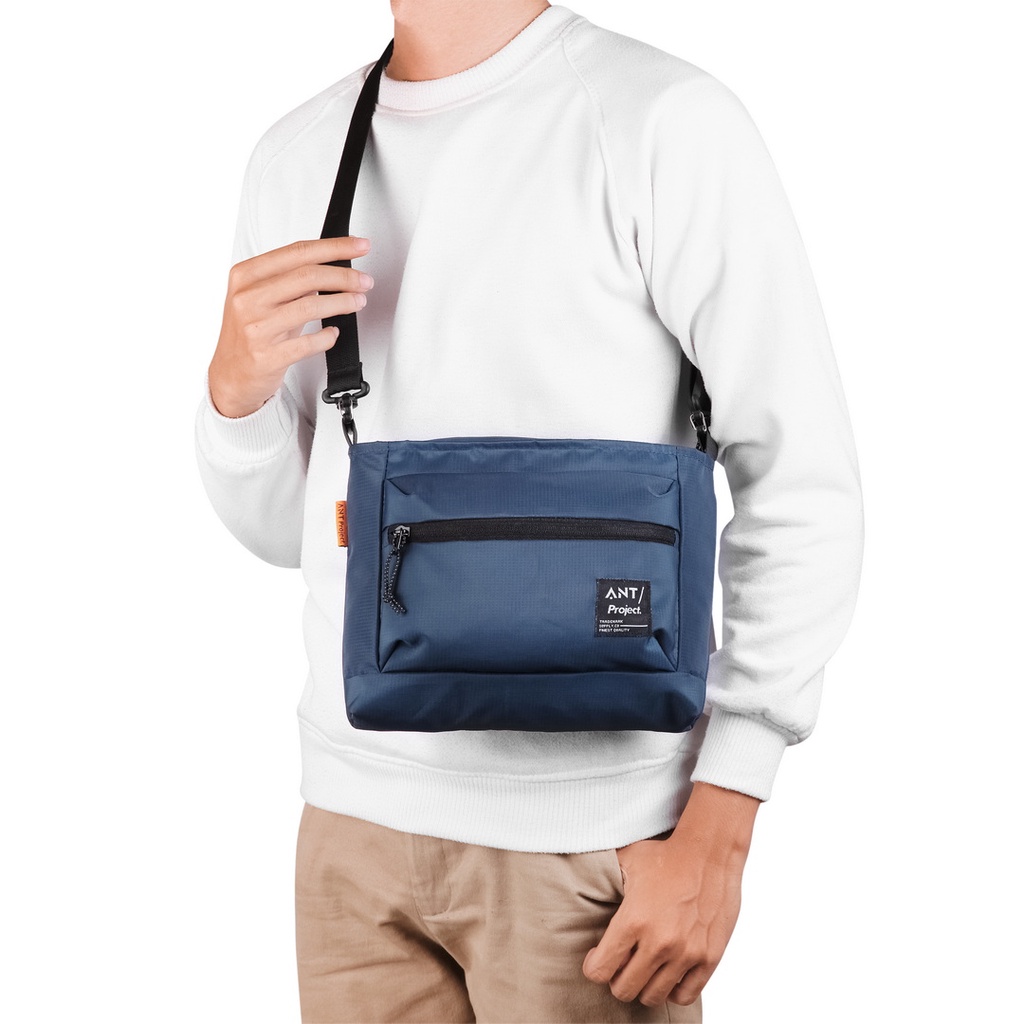 ANT PROJECT - Sling Bag MORA - Navy - Tas Selempang Unisex