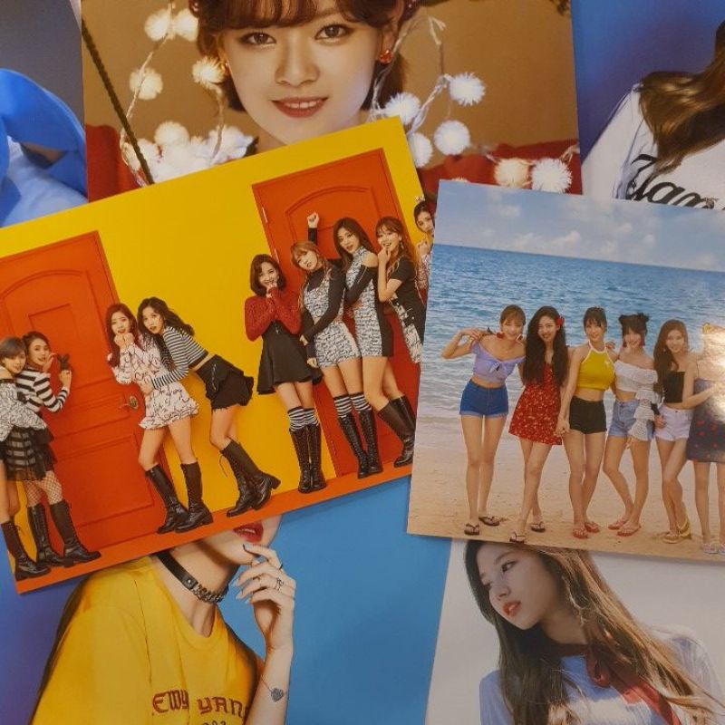 CUSTOM POSTER TWICE  - POSTER KPOP TERMURAH