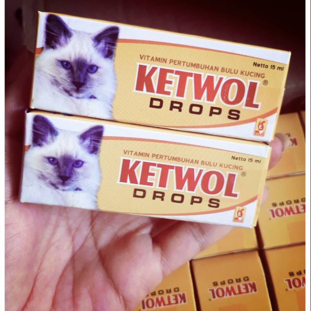 Ketwol vitamin bulu kucing 15mln