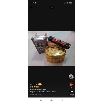 PAKETAN TUNGKU KAYU DAN BUHUR SALWA SERTA ARANG MAGIC