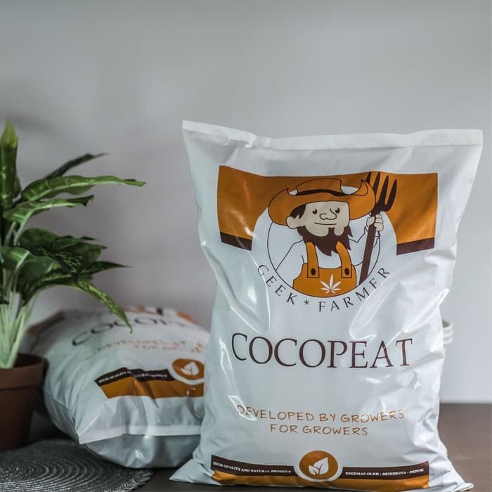 Cocopeat Media Tanam Organik Premium - Geek Farmer