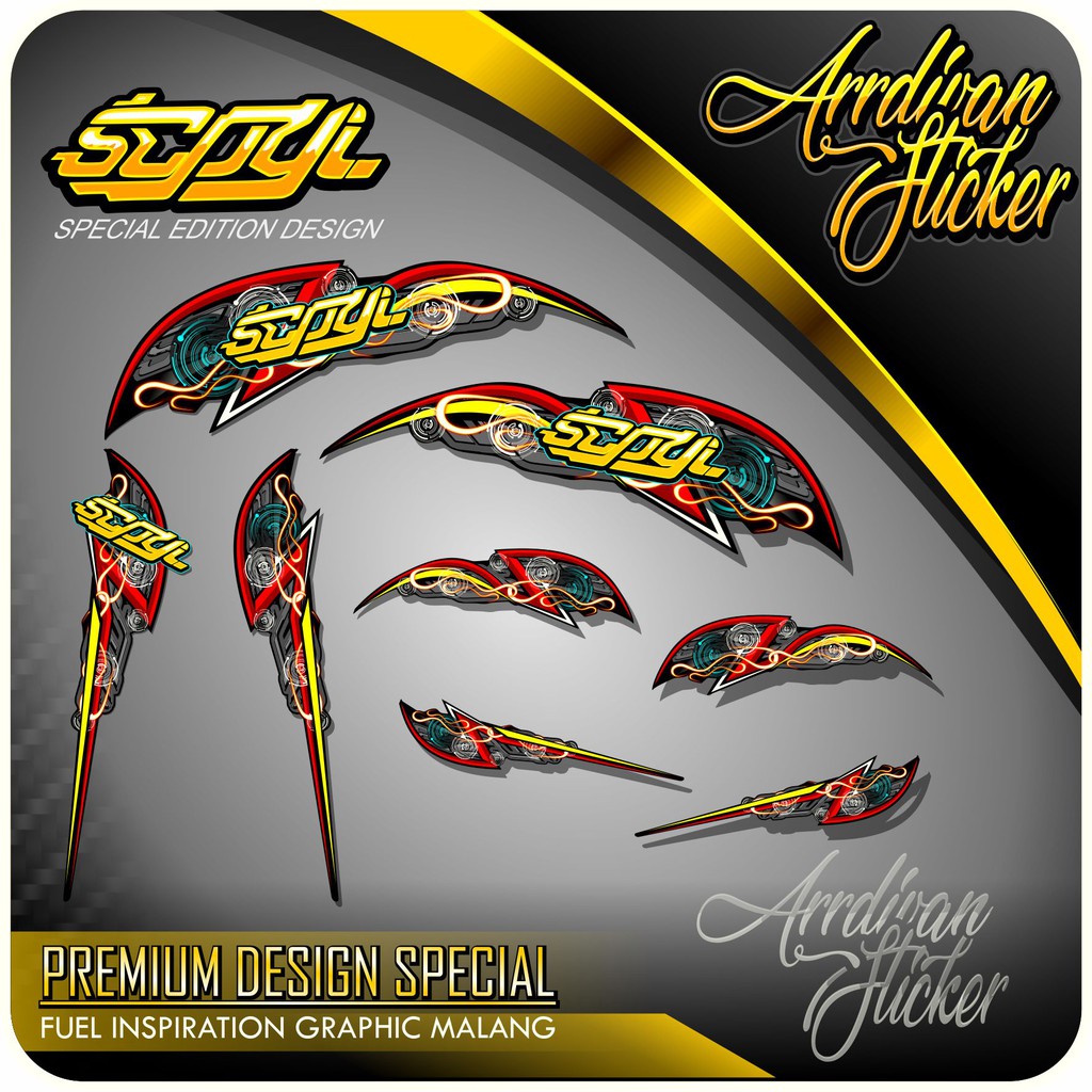 STRIPING SCOOPY PARTISI LENGKAP TERBARU / STRIPING SCOOPY / STRIPING SCOOPY KONTES