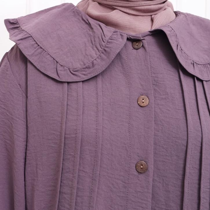 Lariiss KIRANA SETCEL CRINKLE ONE SET KANCING HIDUP BUSUI GROSIR ECER PGMTA