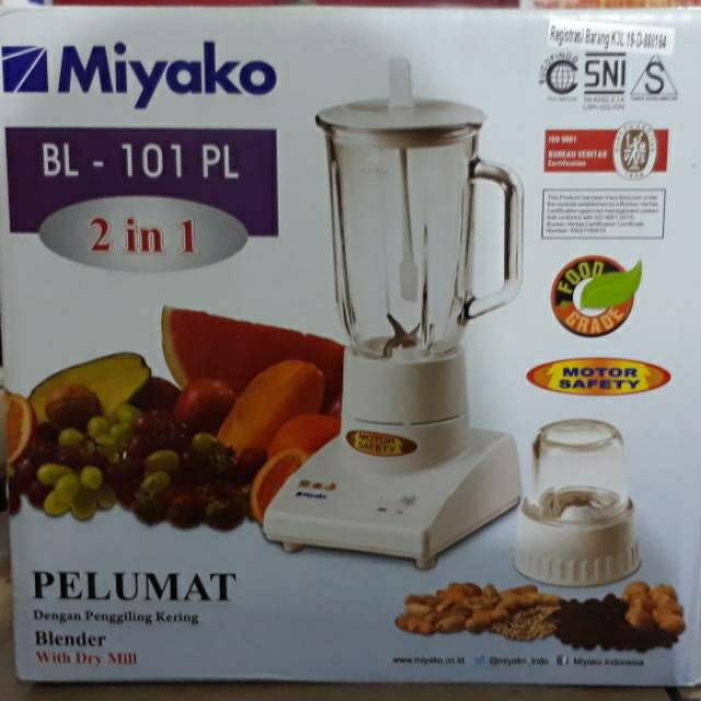 BLENDER MIYAKO BL 301 101 PL White Blender miyako 2 in 1 MIYAKO blender miyako belender miyako plastik