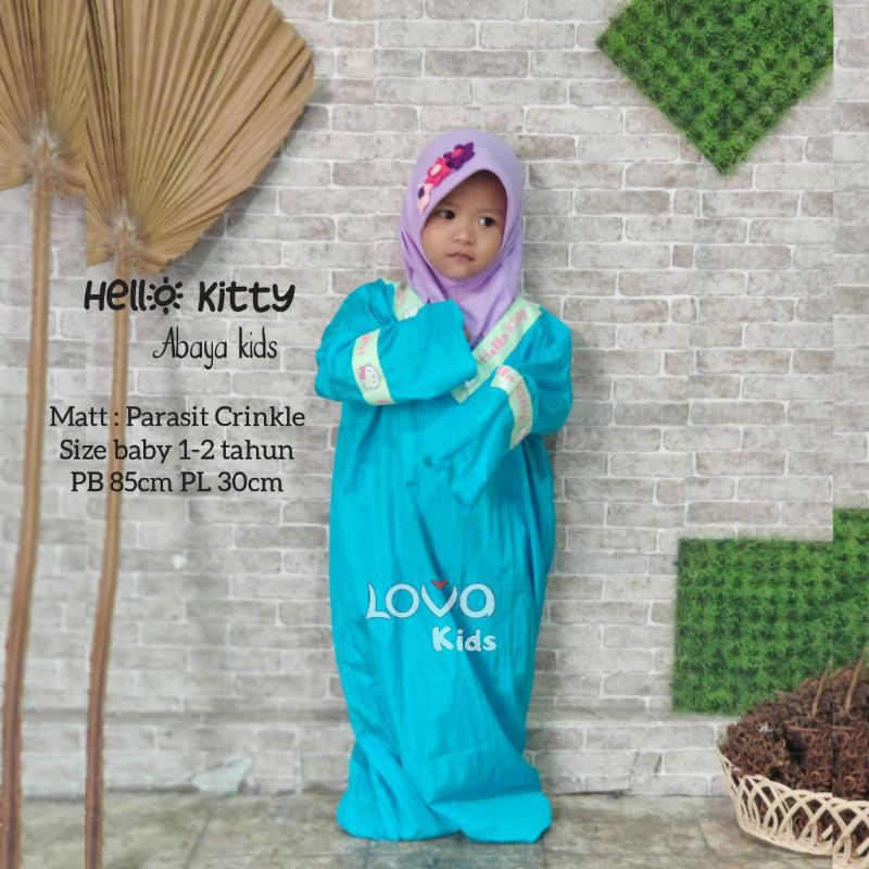 Mukena Mukenah Telekung Rukuh Abaya Sholat Travelling Travel Parasit Hello Kitty Jokam Gading 354