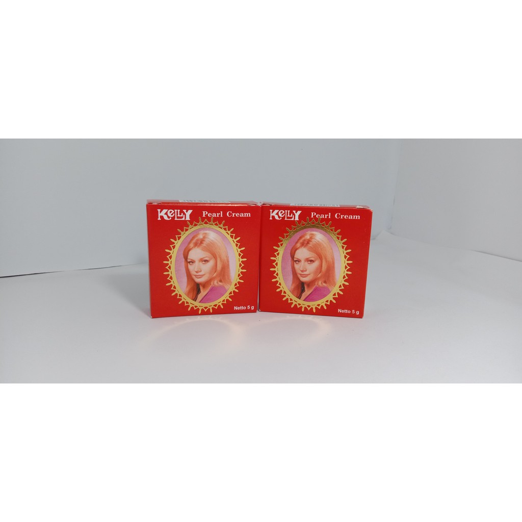 kelly pearl cream/ bedak kelly/ pearl cream