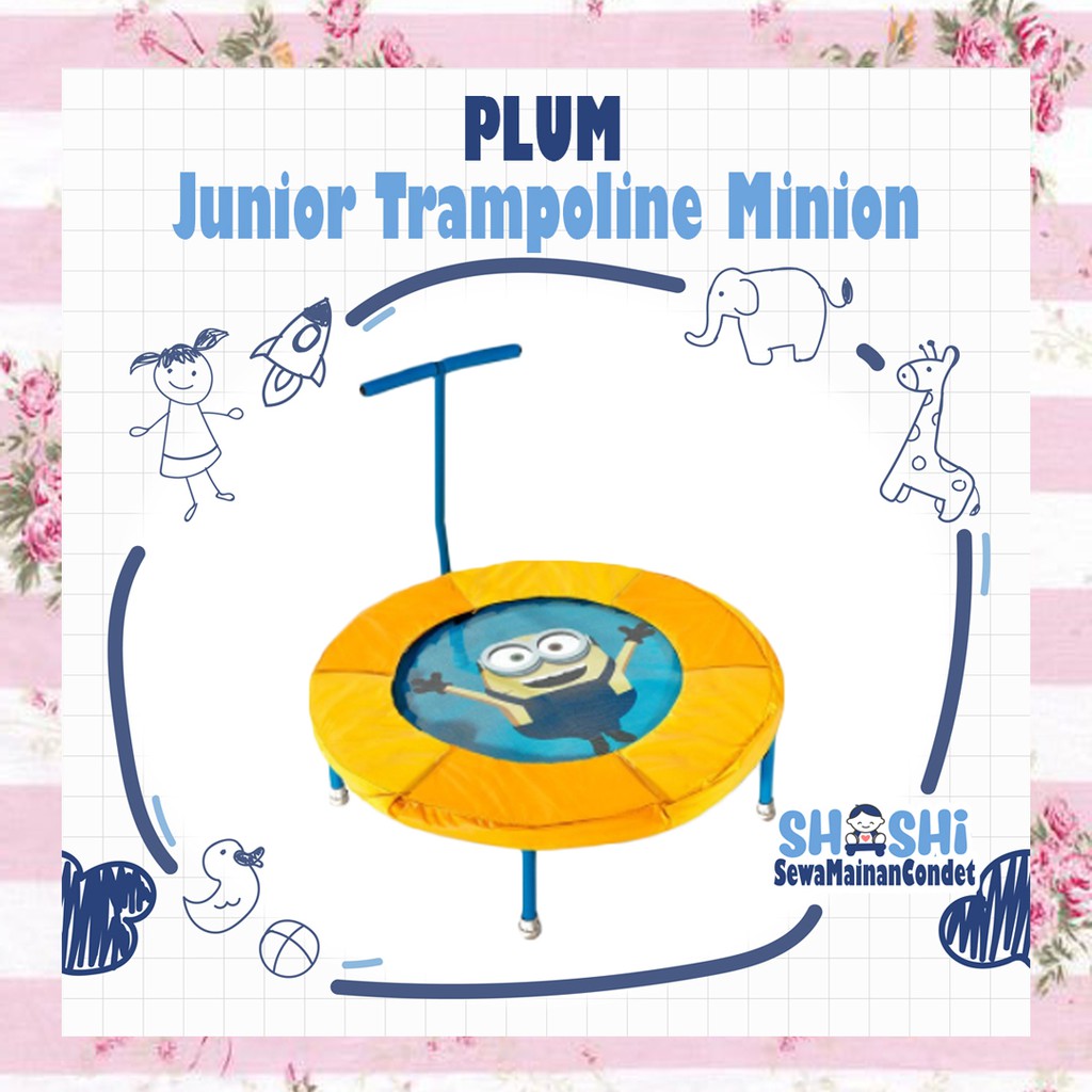 Sewa Plum Junior Trampoline Minion