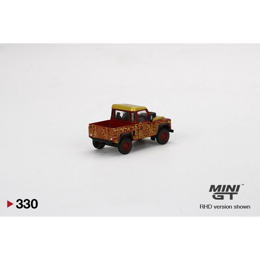 Mini GT 330 Land Rover Defender 90 Pickup 2022 Chinese New Year