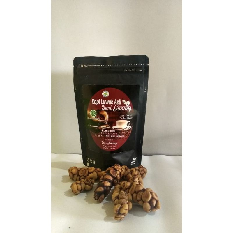 

KOPI SARI GUNUNG 'Luwak' kopi Bubuk 100gram