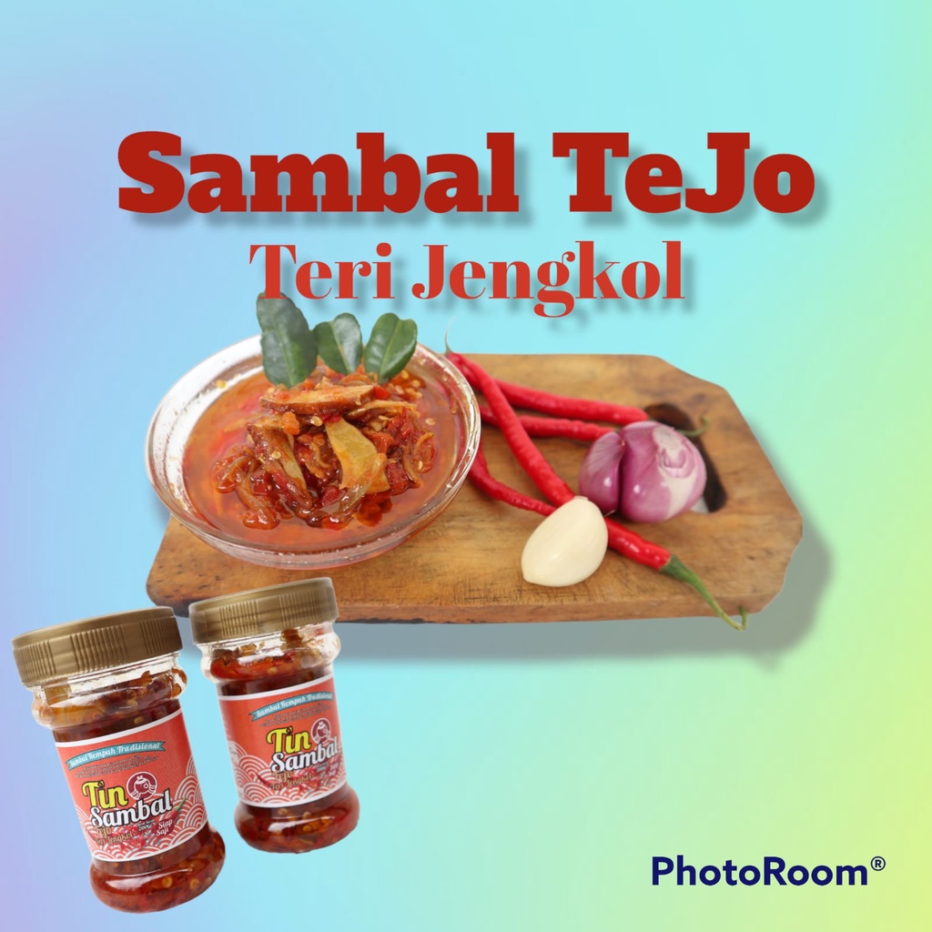 sambal teri/sambel teri medan/Sambal Teri-120g Tin Sambal