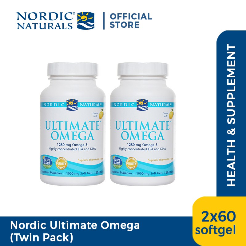 Nordic Naturals Ultimate Omega [Twin Pack]