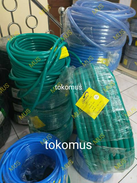 Selang Air Elastis Dop Warna 1 Inch - Per Meter MURAH