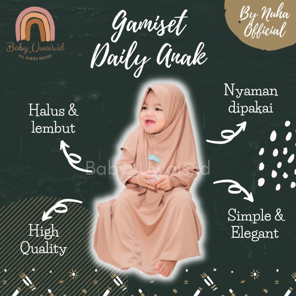 Setelan Baju Gamis Anak Perempuan Murah Baju Muslim Gamis Syari Terbaru Anak Perempuan Umur 4 Tahun