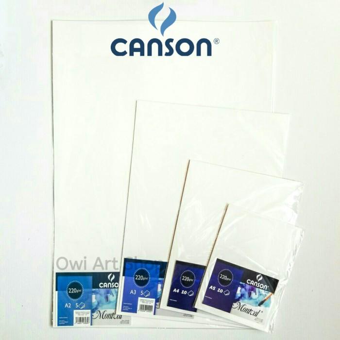 

Lora | Kertas Canson Montval A5 / A4 / A3 / A2 - 220 Gsm