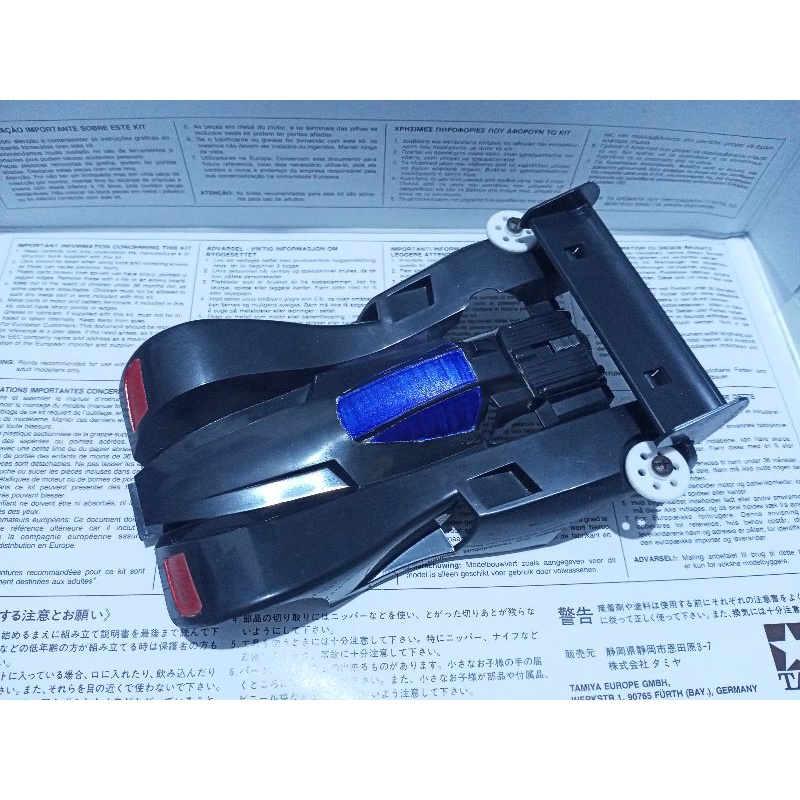tamiya body black saber
