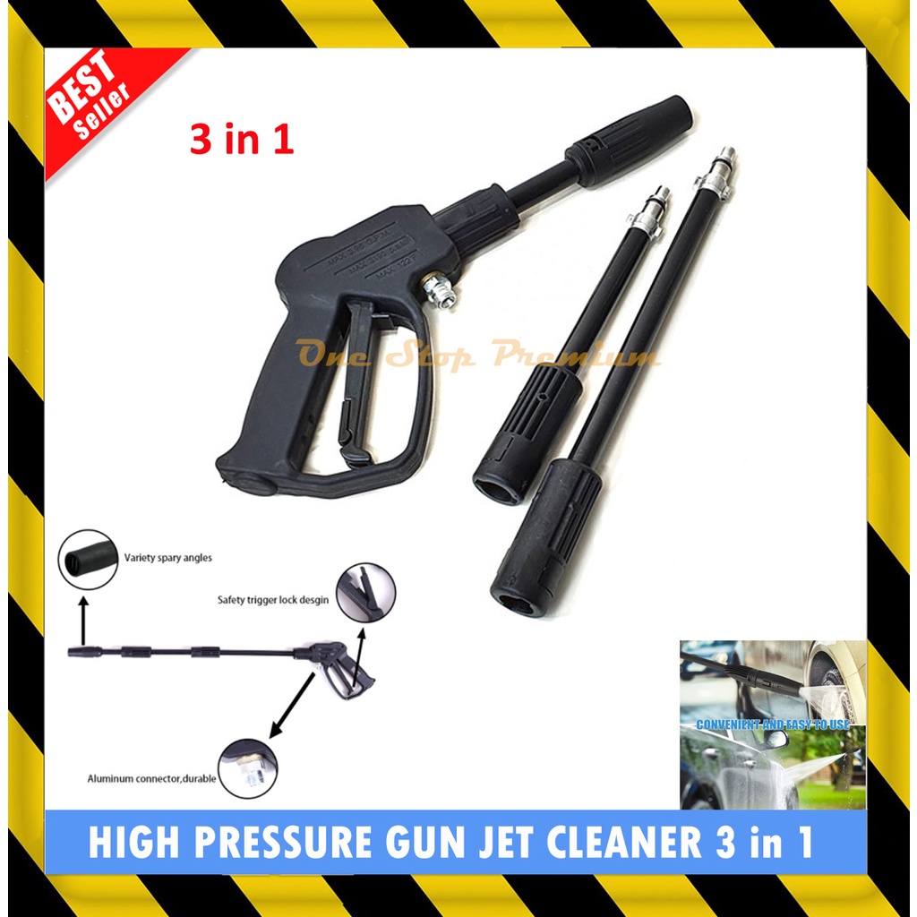 ALAT STIK GAGANG TEMBAKAN PISTOL SEMPROTAN TEKANAN TINGGI HIGH PRESSURE WATER FOAMLANCE GUN SPRAYER 