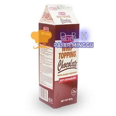 

[COD] Rich Whip cream coklat 907ml topping coklat whipping cream rich's [COD]
