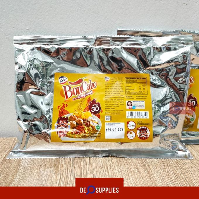 

BonCabe Rasa Original Level 30 200gr - Pedas Cabe Bubuk Bon Cabe