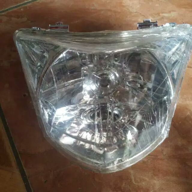 lampu depan jupiter mx lama / reflektor xepan jupiter mx lama