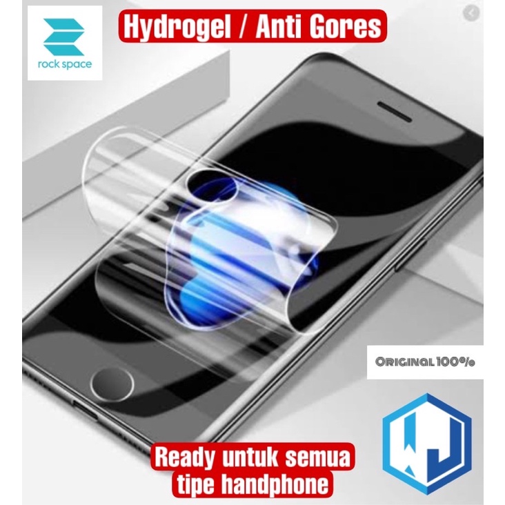 Hydrogel / Anti Gores Oase Rockspace untuk semua tipe HP (Handphone) Murah