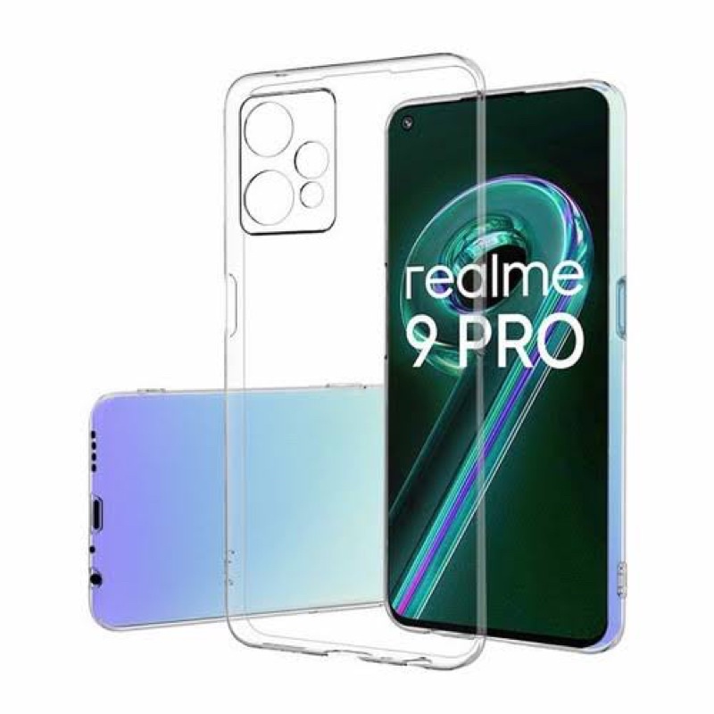 HD CLEAR CASE REALME GT 2 PRO/XT X2/ 8/ 8i/ 8 PRO/9 PRO/ 9 PRO PLUS/C25S/ Tebal Transparant 02.mm