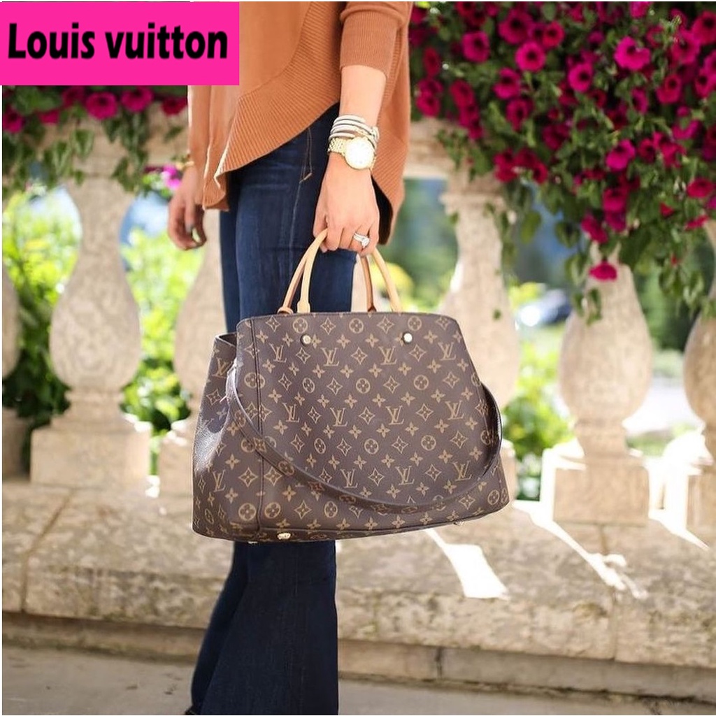 Tas Top Handle Wanita Import, Handle Bag Wanita Branded Original, Lv 26