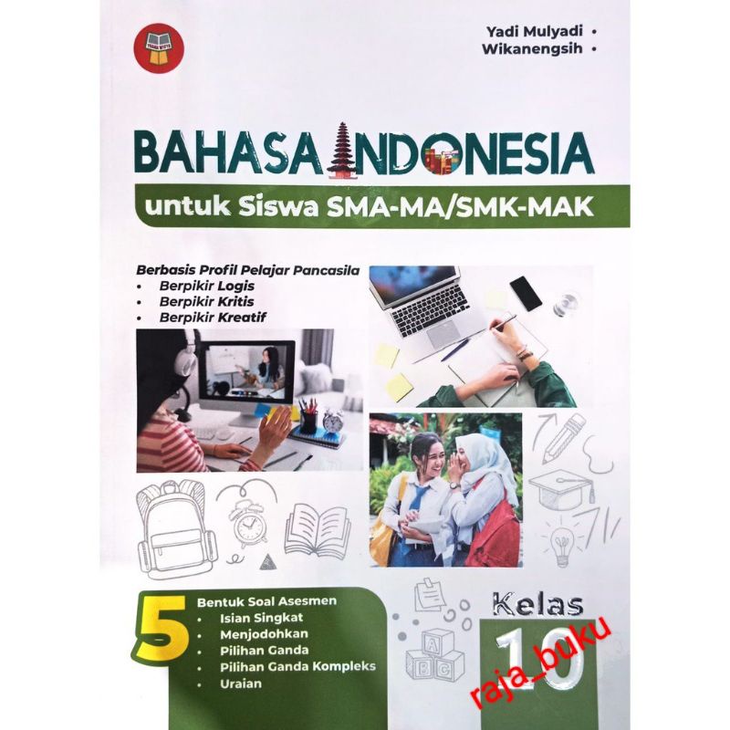 Jual BUKU BAHASA INDONESIA UNTUK SISWA SMA-MA/SMK-MAK KELAS 10/X ...