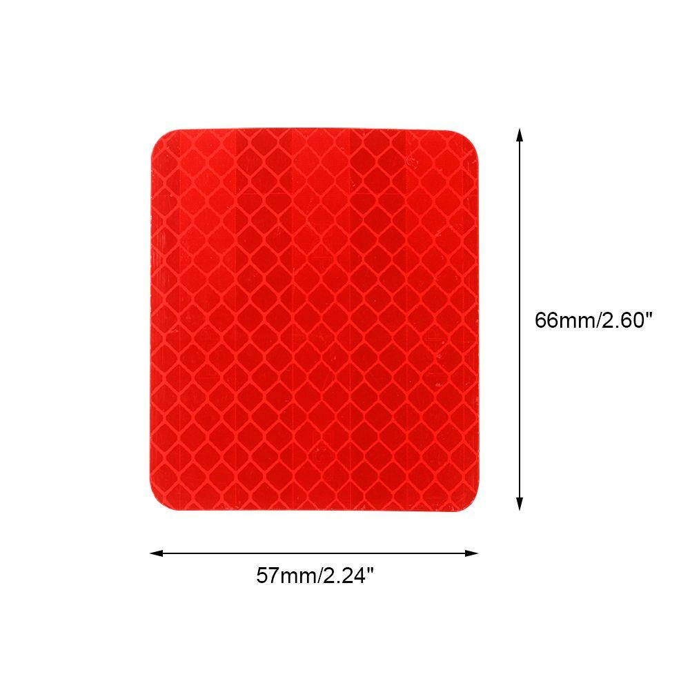 Nanas 1/2pcs Scooter Reflektif Stiker Aksesoris Skateboard Fenders Peringatan Untuk Xiaomi M365 &amp; Pro2 Scooter Elektrik Stickers