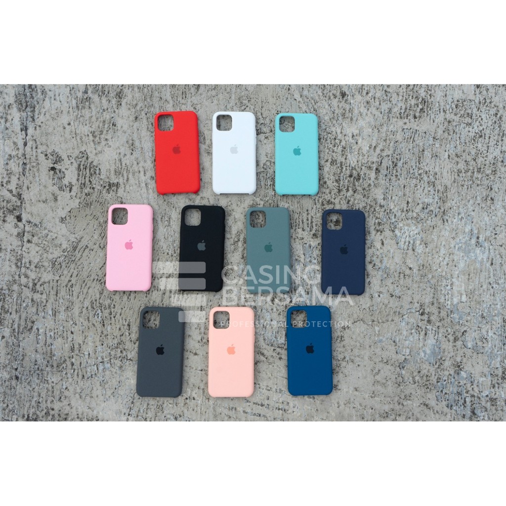 iPhone Silicone Soft Case Untuk Apple Premium Case 7 8 7+ 8+ X XR XSMAX 11 11PRO 11PROMAX